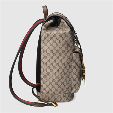 zaino gucci gg supreme|zaini in pelle gucci.